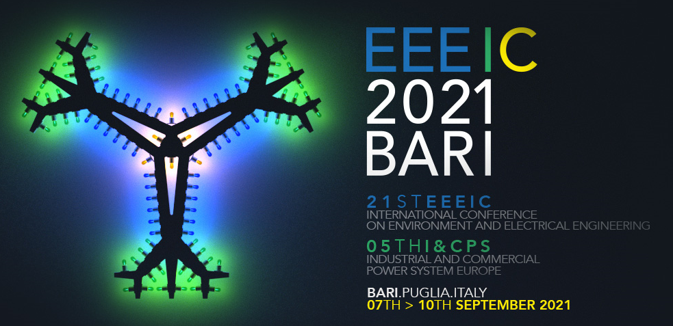 21 International Conference on Enviroment and Electrical Engineering (7-10 septiembre 2021)